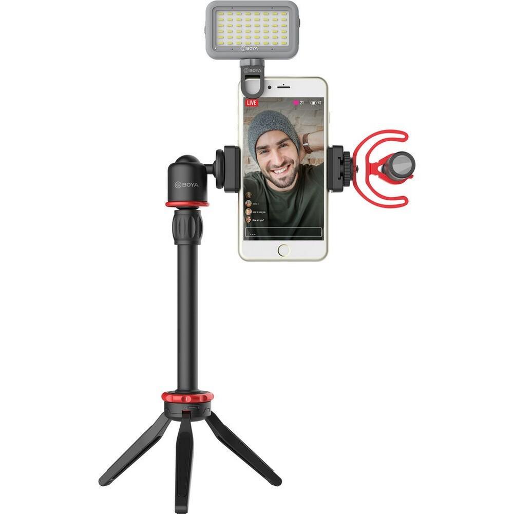 BOYA BY-VG330 Smartphone Vlogger Kit with BY-MM1 Mic & Accessories