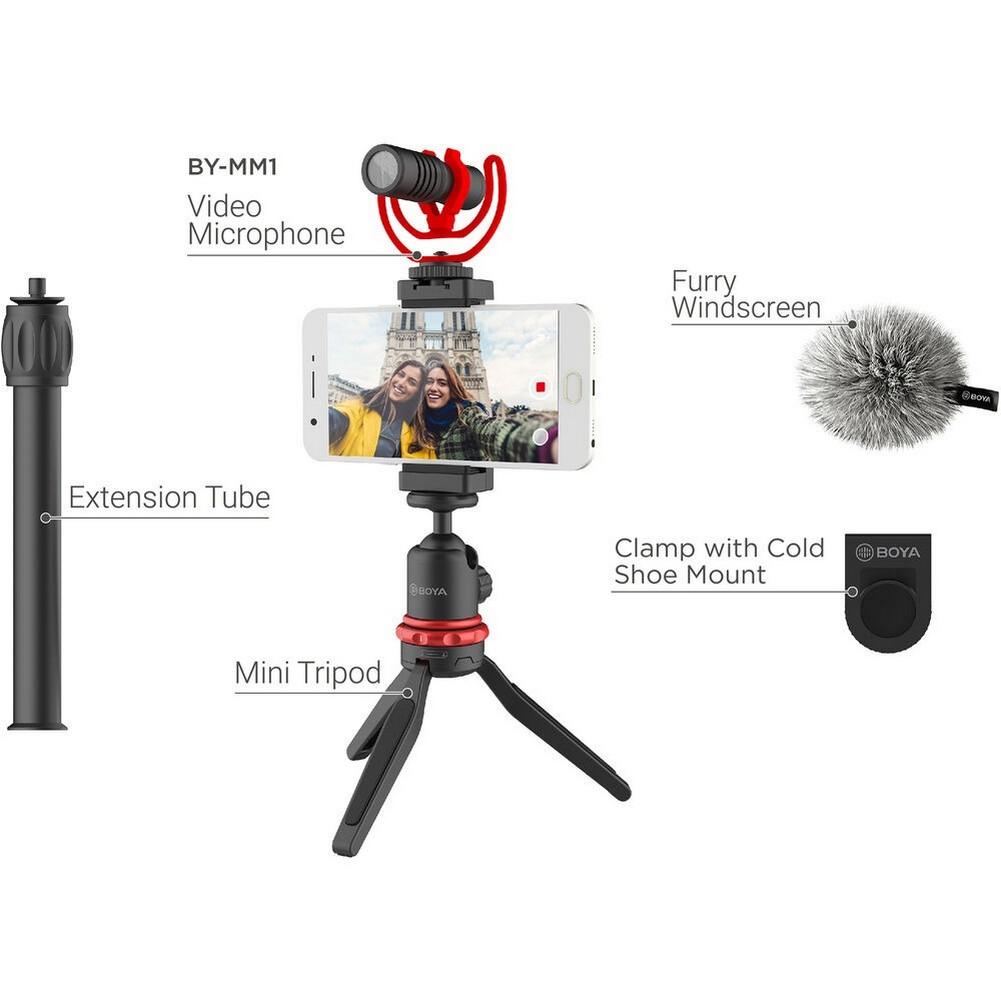 BOYA BY-VG330 Smartphone Vlogger Kit with BY-MM1 Mic & Accessories