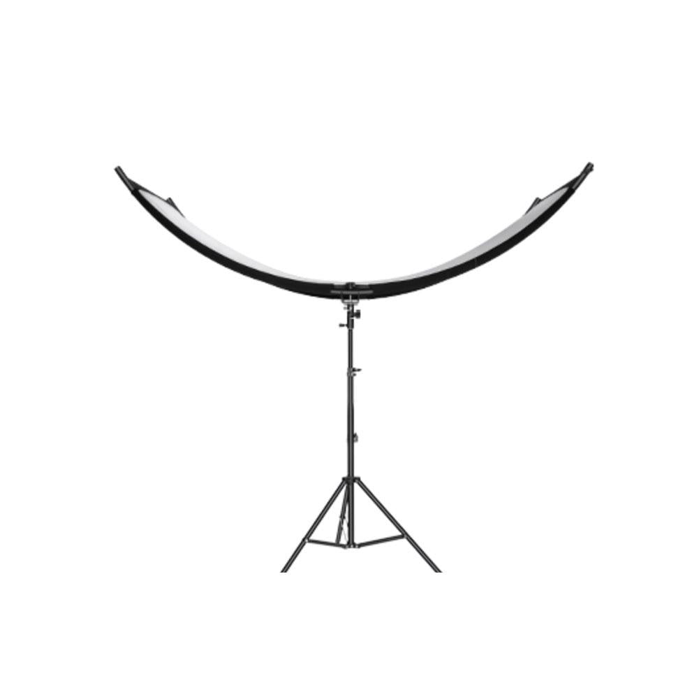Fomito 70" Curved Reflector 4-in-1 Arclight Eyelighter for Studio Portrait Photography (Black/White/Gold/Silver) (DEMO STOCK)