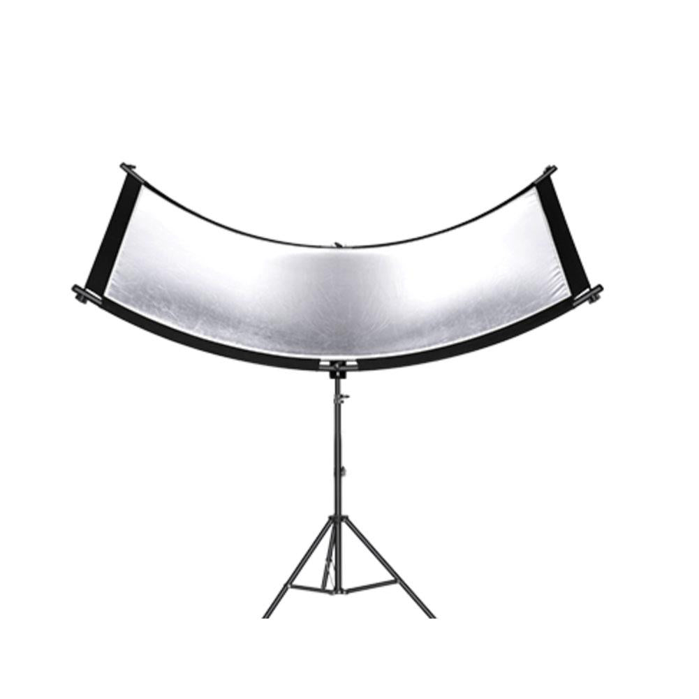 Fomito 70" Curved Reflector 4-in-1 Arclight Eyelighter for Studio Portrait Photography (Black/White/Gold/Silver) (DEMO STOCK)