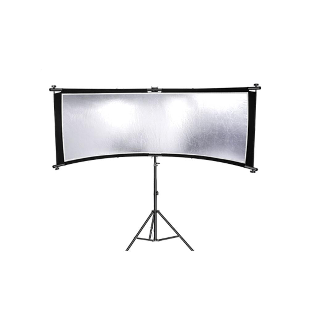 Fomito 70" Curved Reflector 4-in-1 Arclight Eyelighter for Studio Portrait Photography (Black/White/Gold/Silver) (DEMO STOCK)