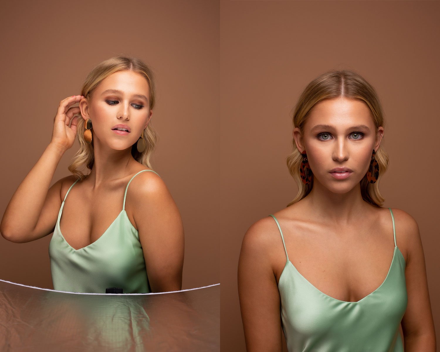 Fomito 70" Curved Reflector 4-in-1 Arclight Eyelighter for Studio Portrait Photography (Black/White/Gold/Silver) (DEMO STOCK)
