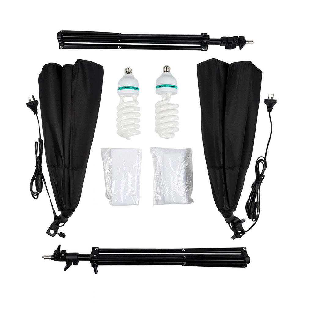 Directional Twin 2 x 135W Octagon Softbox Lighting Kit