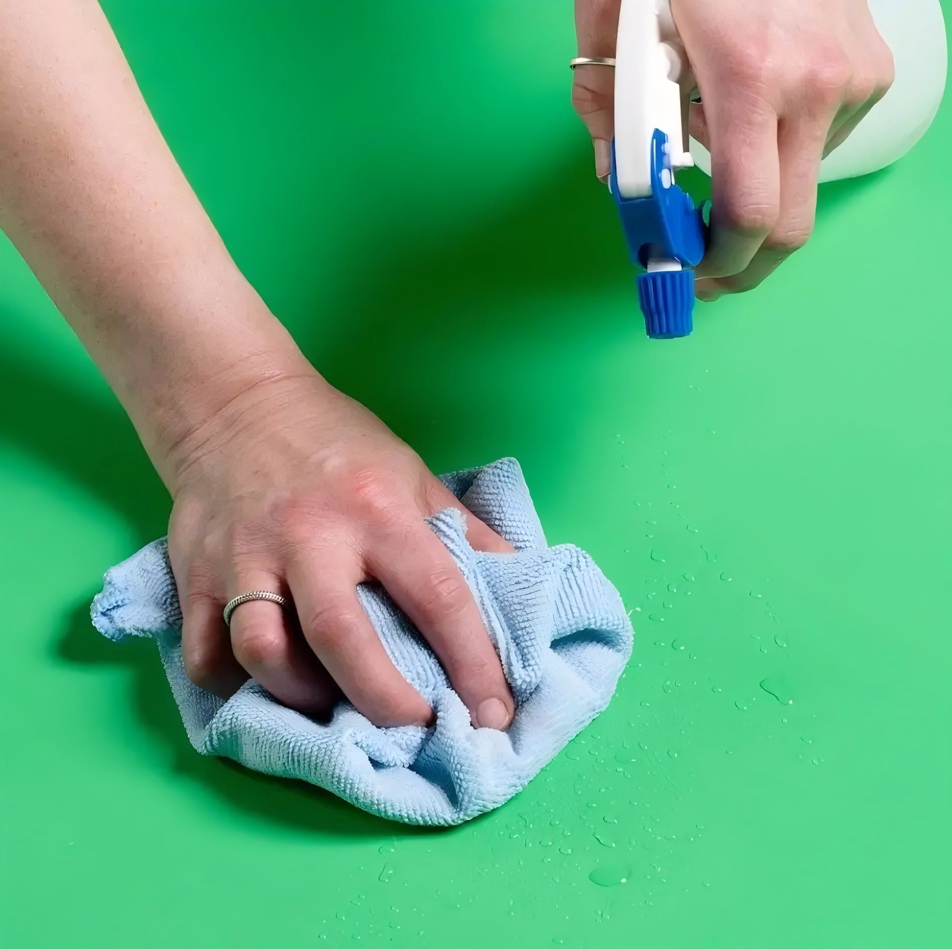 Spectrum Vinyl Heavy Duty 2.7m x 6m Photography Backdrop - Jet Lag Grey