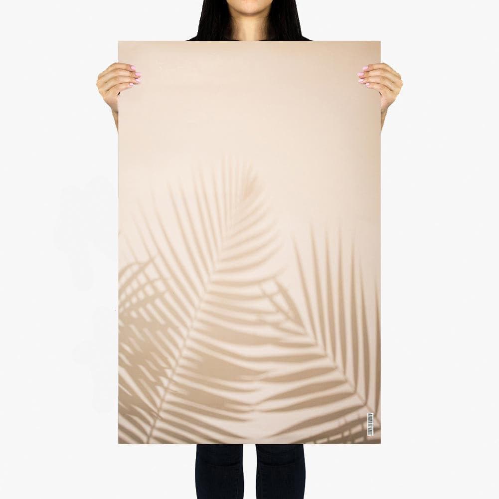 Flat Lay Instagram Backdrop - 'Noosa' Palm Leaf Shadow (56cm x 87cm)