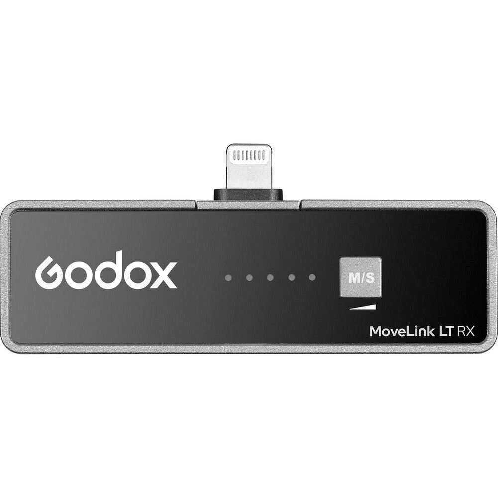 Godox MoveLink LT2 Compact 2-Person Digital Wireless Microphone System for Smartphones & Tablets with Lightning (2.4 GHz)
