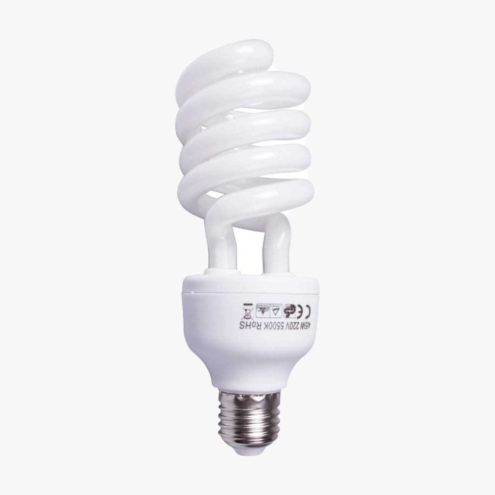 45W 5500k E27 CFL Fluorescent Light Bulb