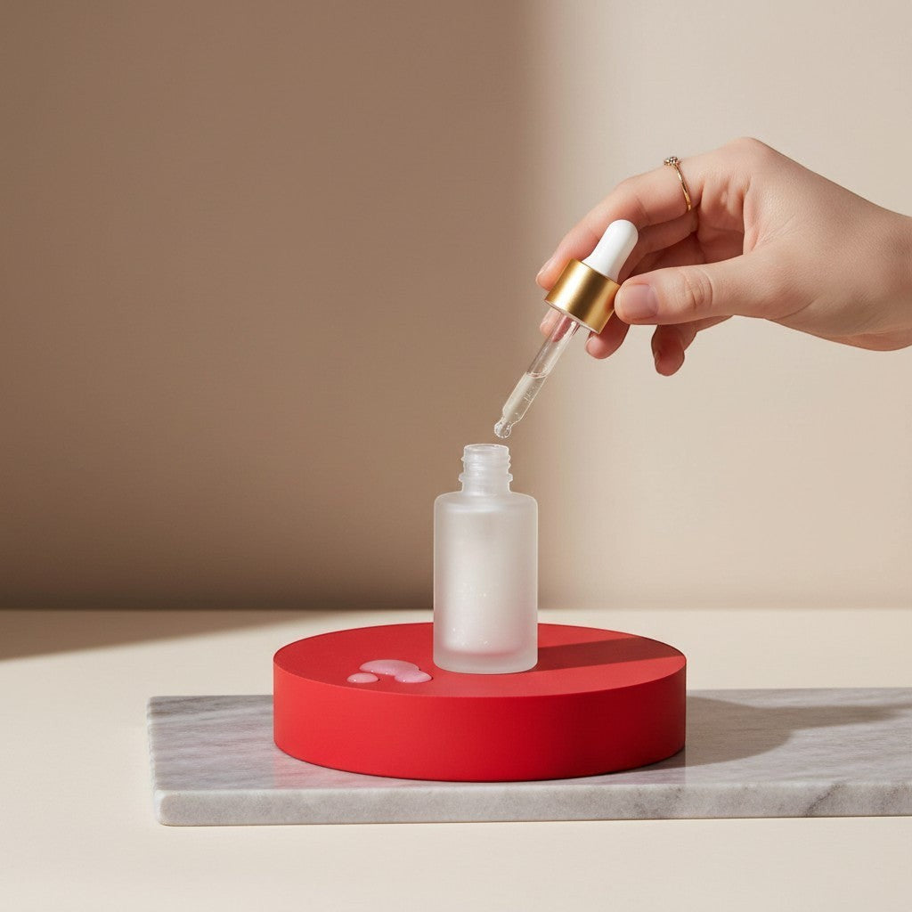 Spectrum PRINT.PROPS Styling Photography Prop - Cylinder - 100x100x20mm (Crimson Current Red)