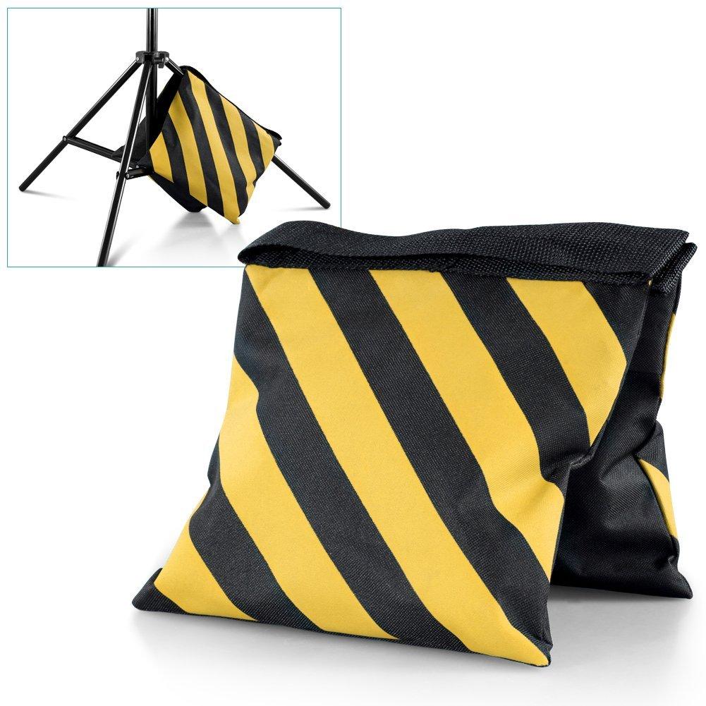 Heavy Duty 10kg Rated Yellow / Black Sandbag (Empty)