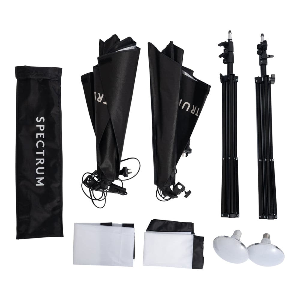 'Illuminate Mate' II Double Rectangle Softbox LED Lighting Kit (50cm x