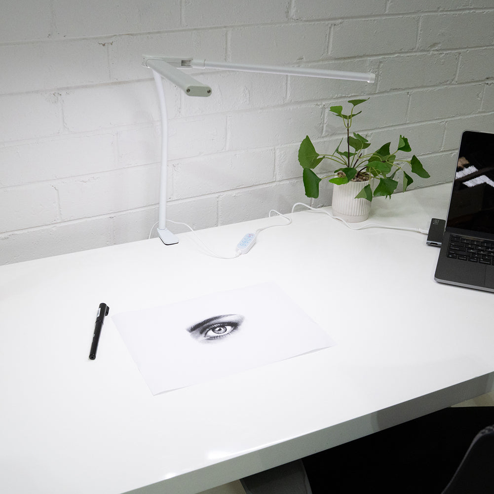 Spectrum 12" 'MINI ALLURELITE' LED Duo Lighting Kit Tabletop Lighting Kit - White