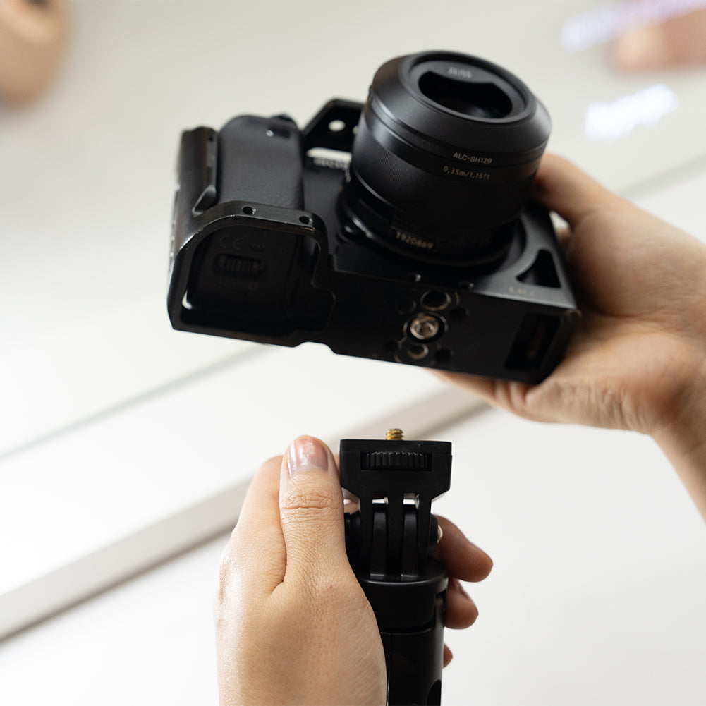 Desktop Interview Kit for Rode & Godox Wireless (Universal Handle + MT-01 Tripod) - Bundle