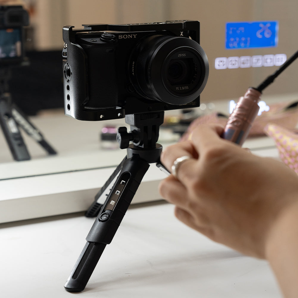 Desktop Interview Kit for Rode & Godox Wireless (Universal Handle + MT-01 Tripod) - Bundle