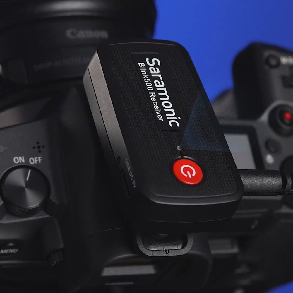 Saramonic Blink 500 B2 (RX+TX+TX) 2.4G Wireless Microphone Kit for Camera & Smartphone