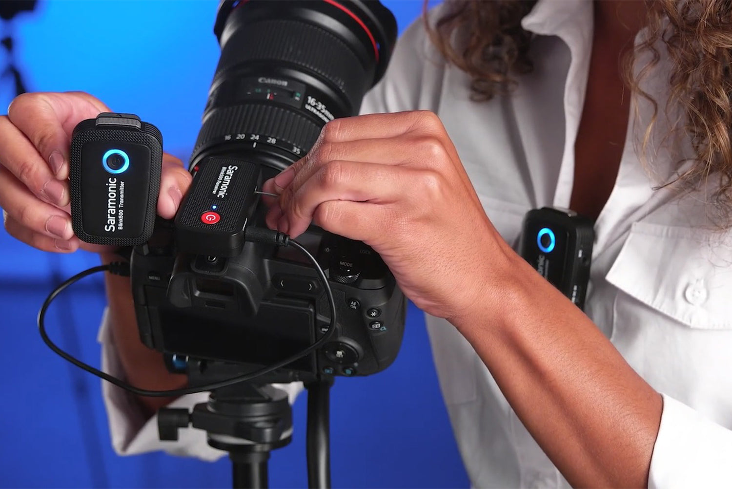 Saramonic Blink 500 B2 (RX+TX+TX) 2.4G Wireless Microphone Kit for Camera & Smartphone