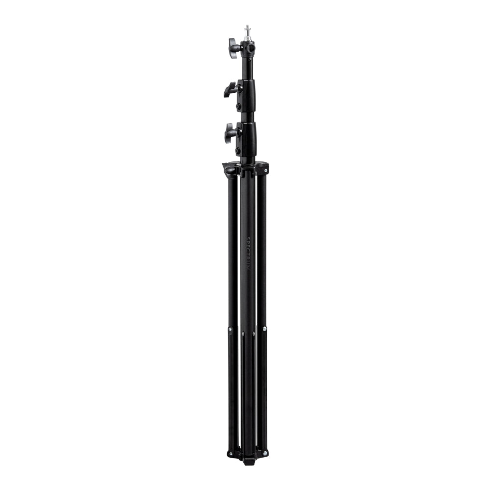 Spectrum 280cm Heavy Duty Air Cushioned Light Stand (Black)