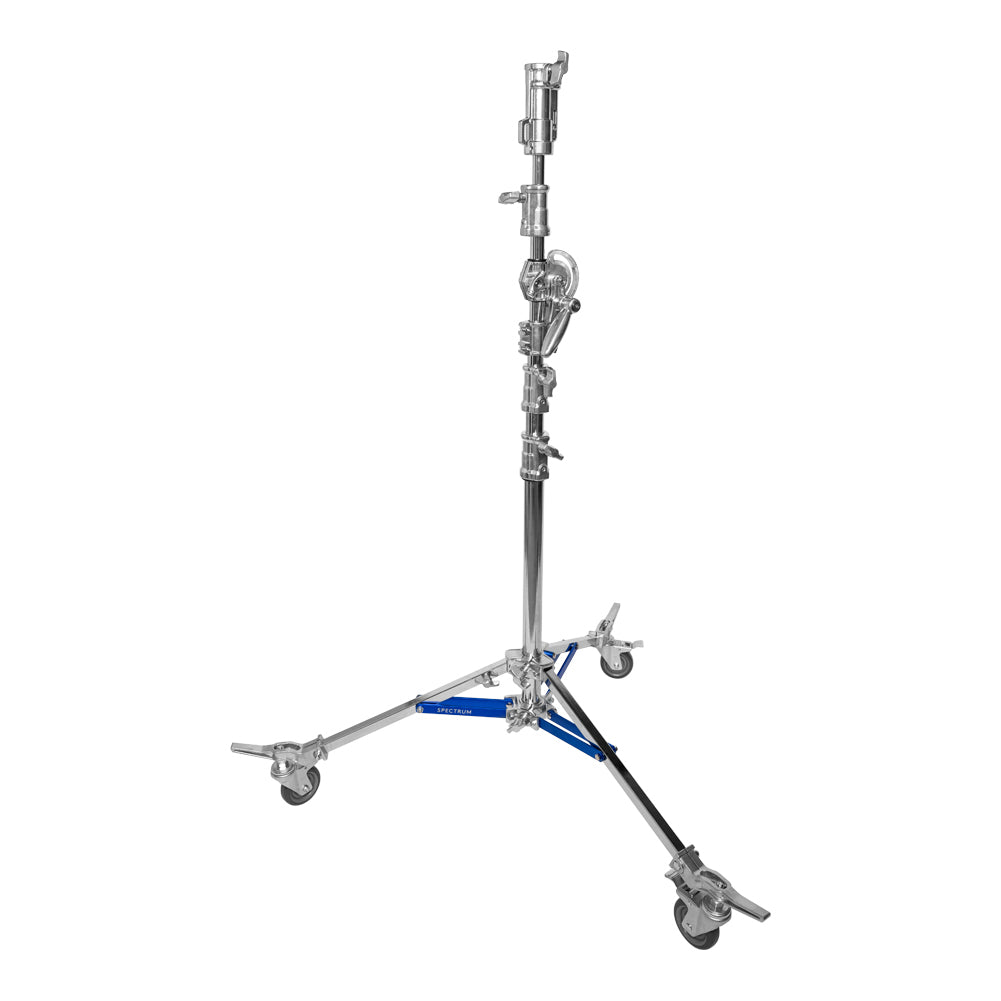 Spectrum 430cm Heavy Duty Studio Boom C-Stand With Castor Wheels (40kg Load)