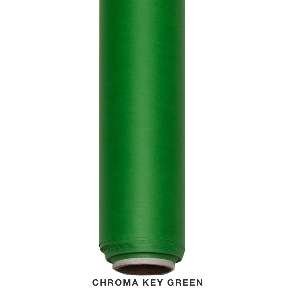 Spectrum 50cm Non Reflective Seamless Paper Roll Backdrop Offcuts - Chroma Key Green