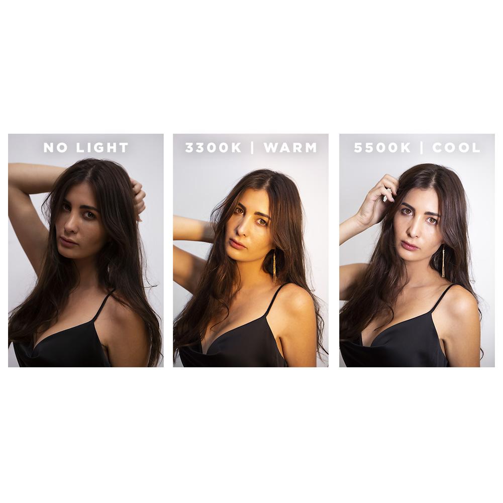9" LED Photography Video DIY Studio Lighting Kit - Crystal Luxe (No Battery And Charger) (DEMO STOCK)