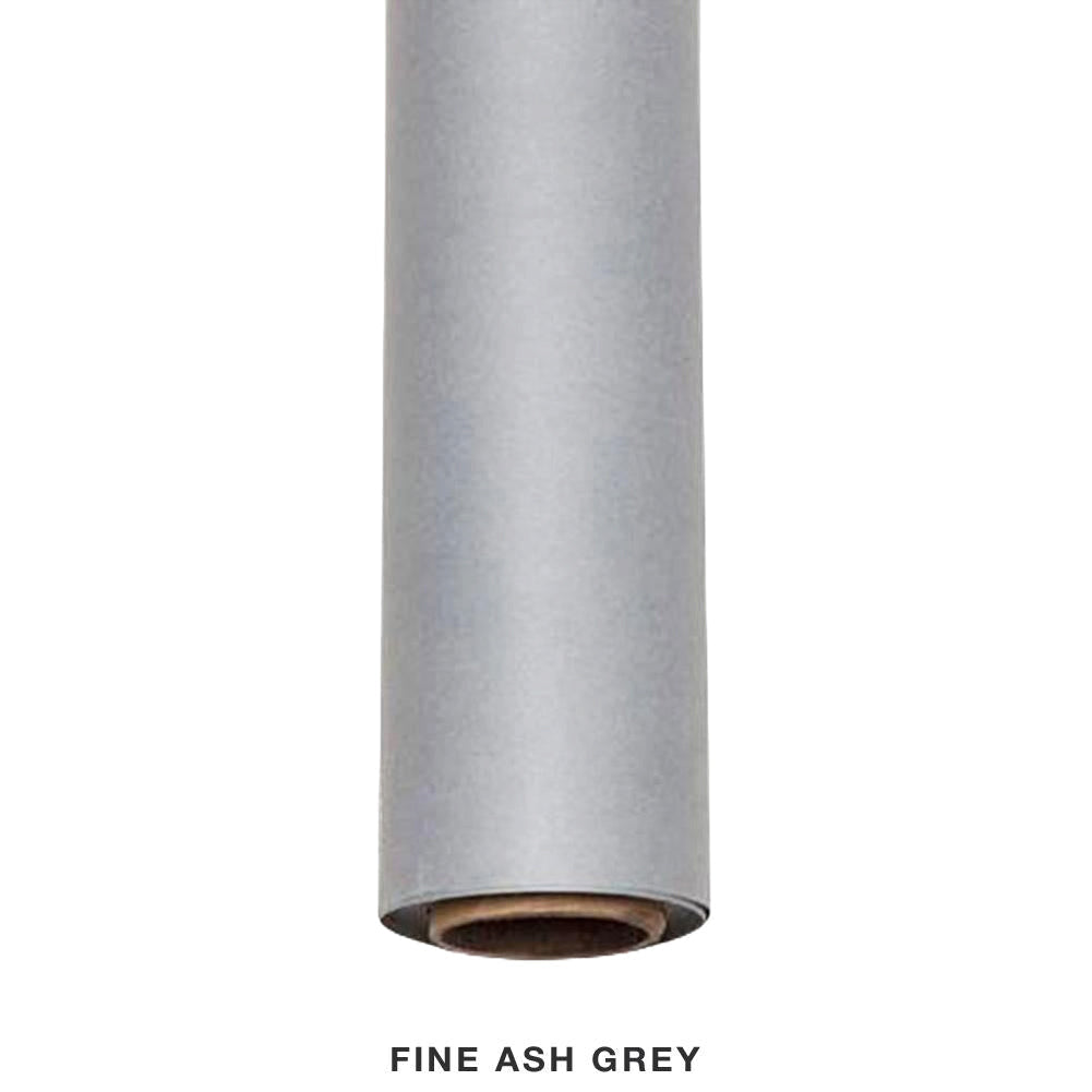 Spectrum 50cm Non Reflective Seamless Paper Roll Backdrop Offcuts - Fine Ash Grey