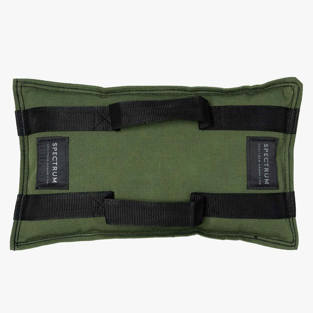 3x Spectrum Khaki Green PreFilled Weighted Shot Sandbags 10kg (DEMO S