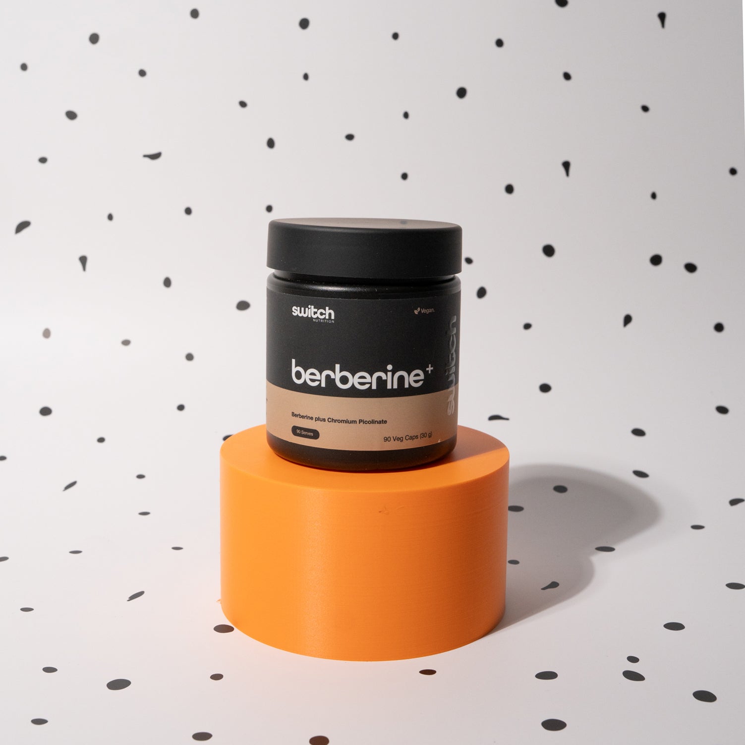 Spectrum PRINT.PROPS Styling Photography Prop - Cylinder - 100x100x60mm (Signature Solar Orange)
