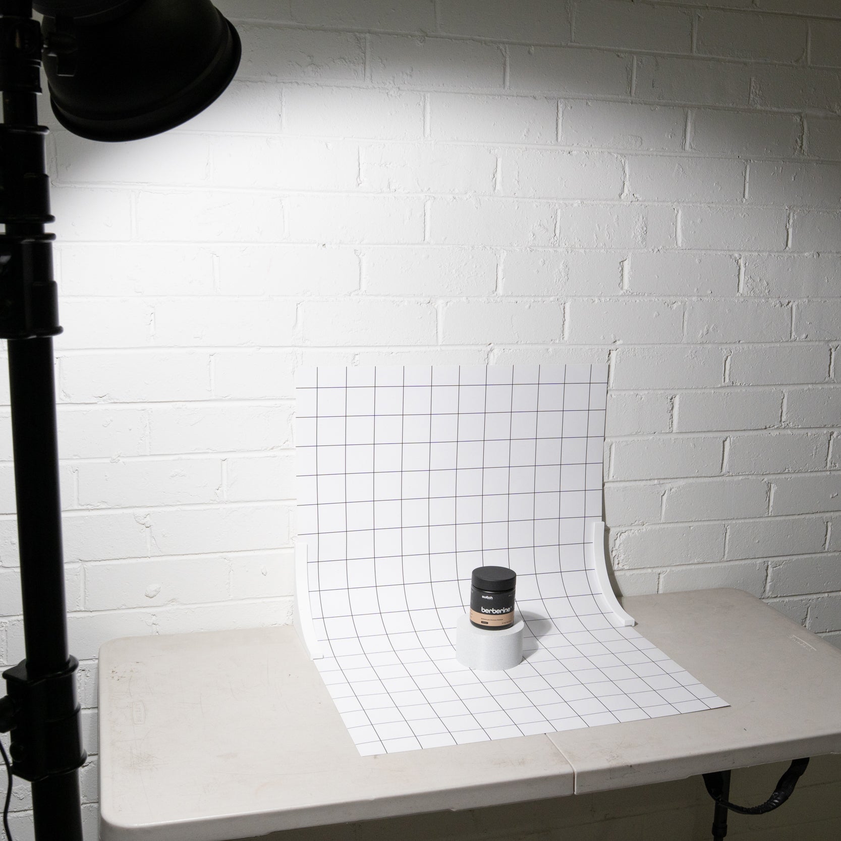 Spectrum PRINT.PROPS Styling Photography Prop - Cylinder - 100x100x60mm (Concrete Look)