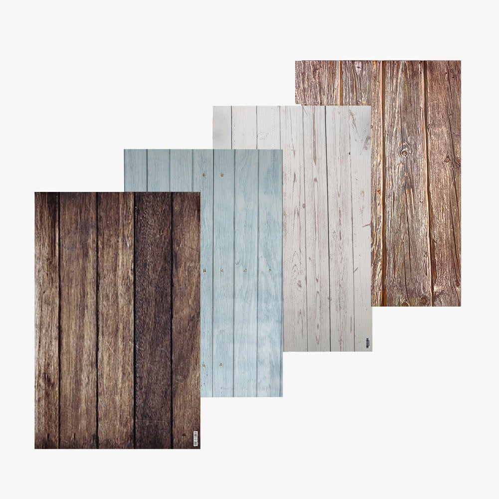 'Flat Lay Instagram Backdrop -  As Good As Wood' Stylists Paradise (56cm x 87cm)