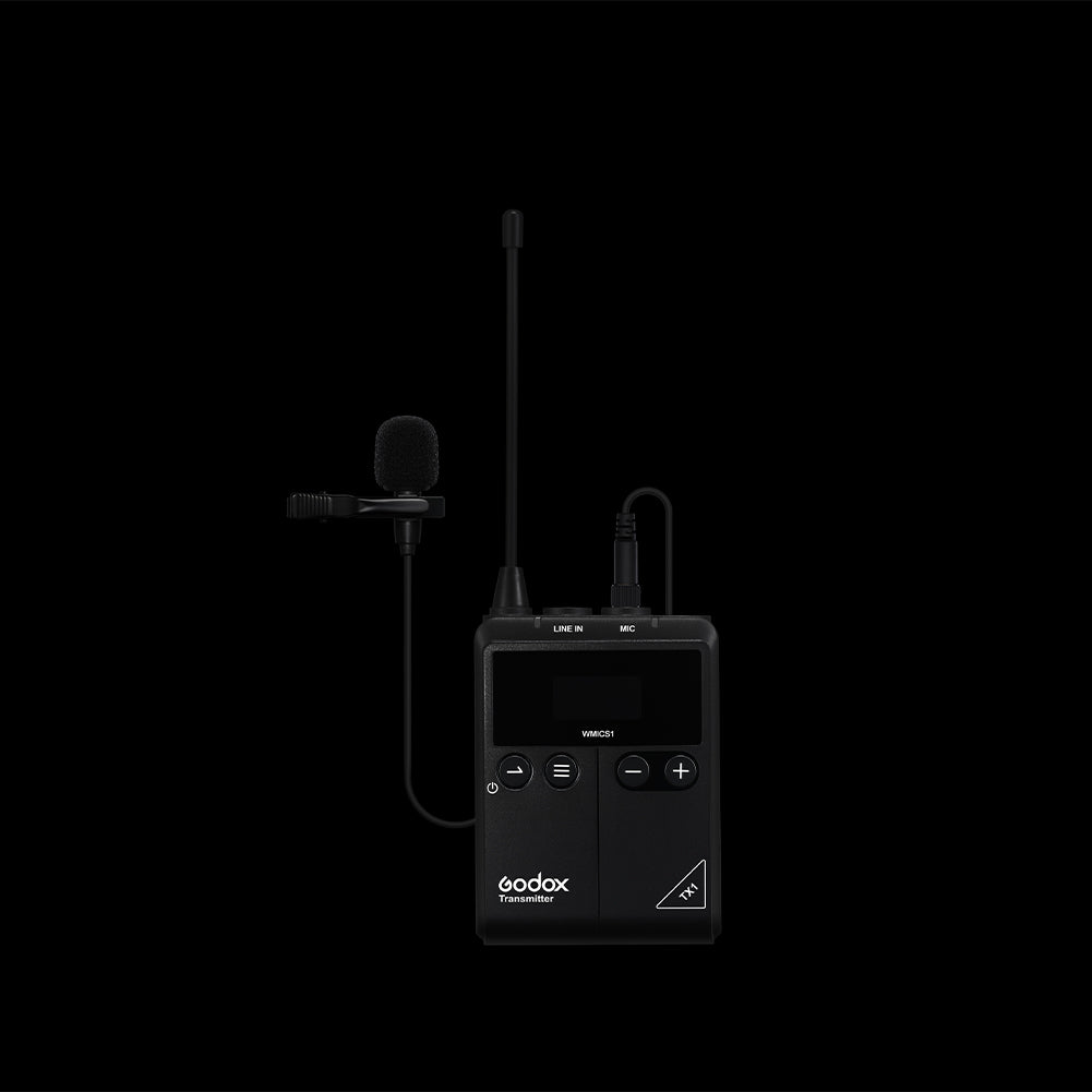 Godox WmicS1 UHF Lavalier Wireless Microphone System