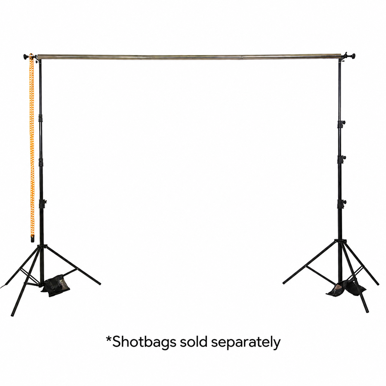 Ultimate 3.0M x 4.0M Heavy-Duty Professional Backdrop Support with Stainless Steel and Expan Drive - Bundle