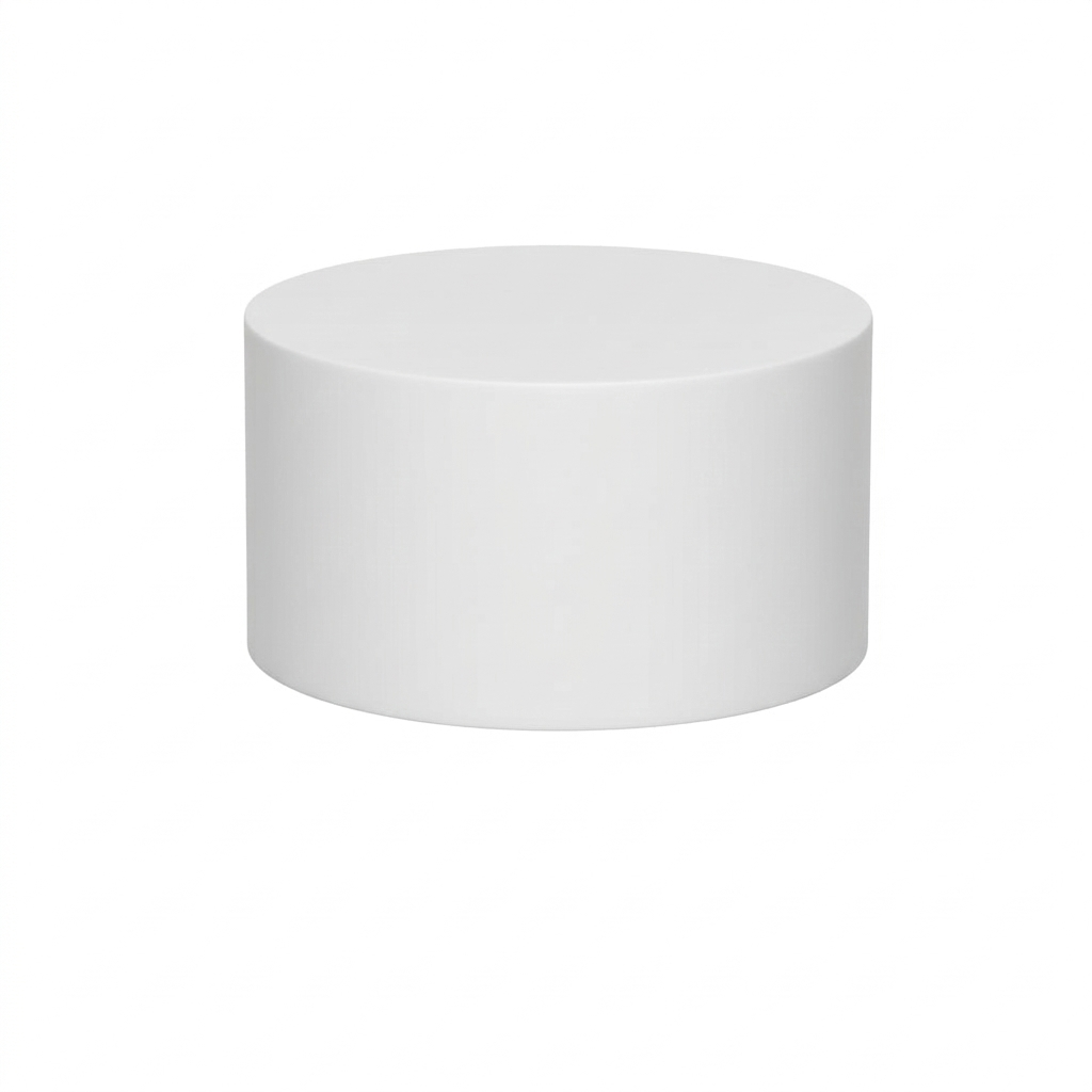 Spectrum PRINT.PROPS Styling Photography Prop - Cylinder - 100x100x60mm (Matte White)