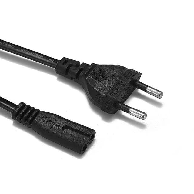 International Spectrum Power Plug Lead Cable Cord Male AC to Female (2m) - AU/EU/UK/US