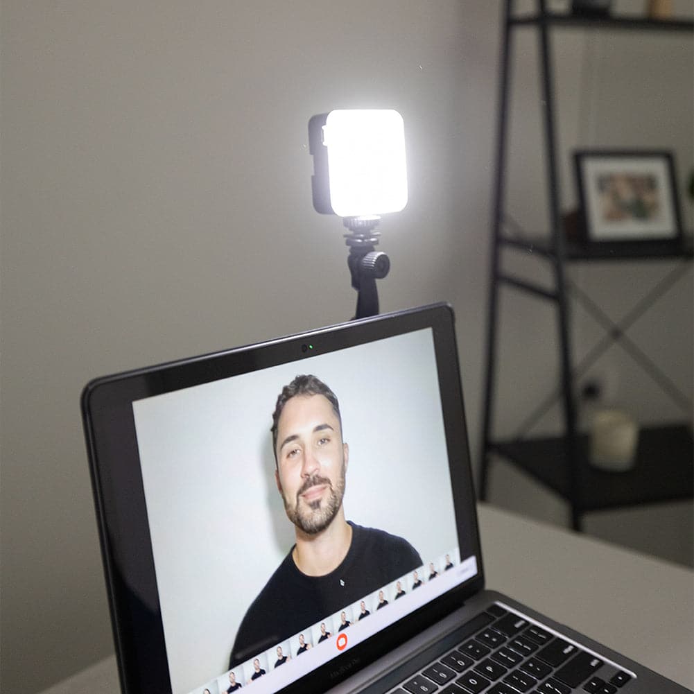 Spectrum Pocket Zoom LED Light With Suction Cup for Laptop/Monitor - GlowGo
