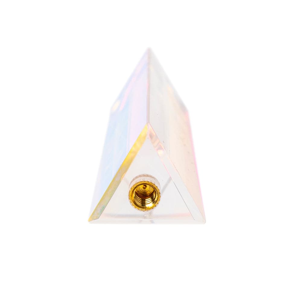 Colour Transparent Triangular Optical Prism Prop for Creative Photography - Triangle