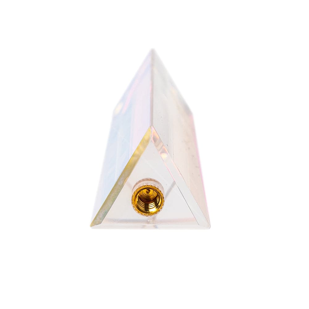 Colour Transparent Triangular Optical Prism Prop for Creative Photography - Triangle