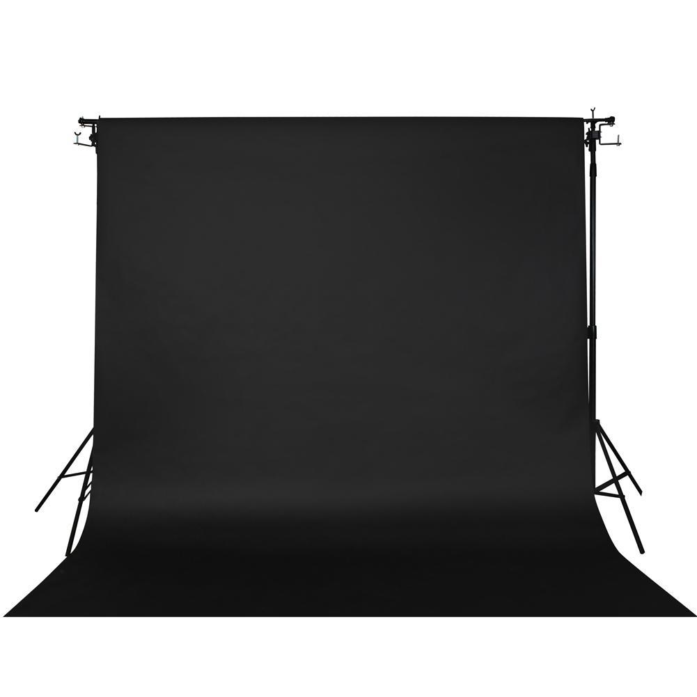 Paper Roll Photography Studio Backdrop Full Length (2.7 x 10M) - Badabing Black