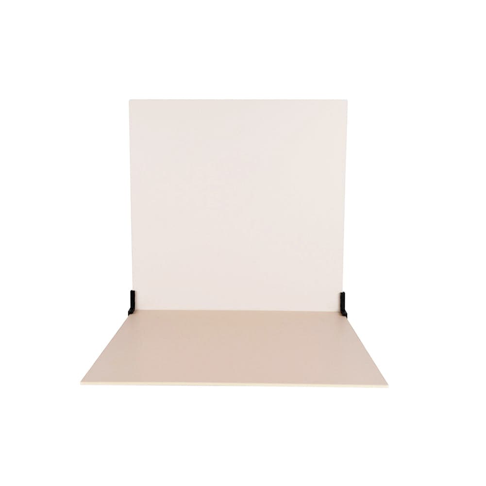 ProBoards Flat Lay Photography Rigid Beige Brown Backdrop - Bare Necessities (60cm x 60cm)