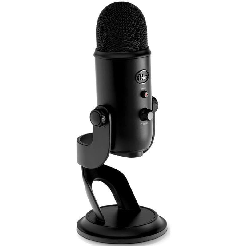 Blue Yeti 3 Capsule USB Microphone - Black