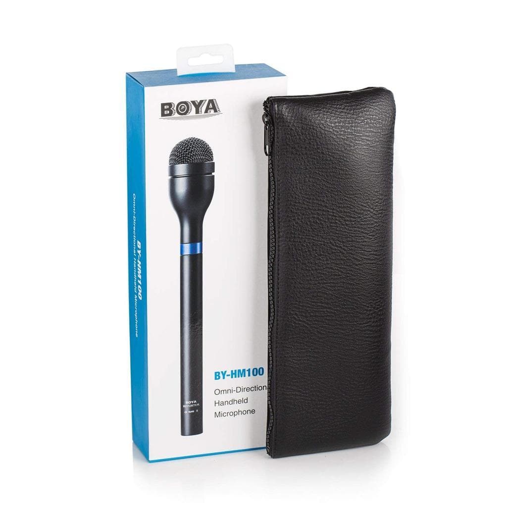 Boya BY-HM100 Omni-Directional Wired Handheld Dynamic Microphone