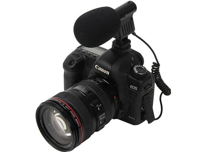 Boya BY-VM01 Unidirectional Camera Microphone for DSLRs and Camcorders