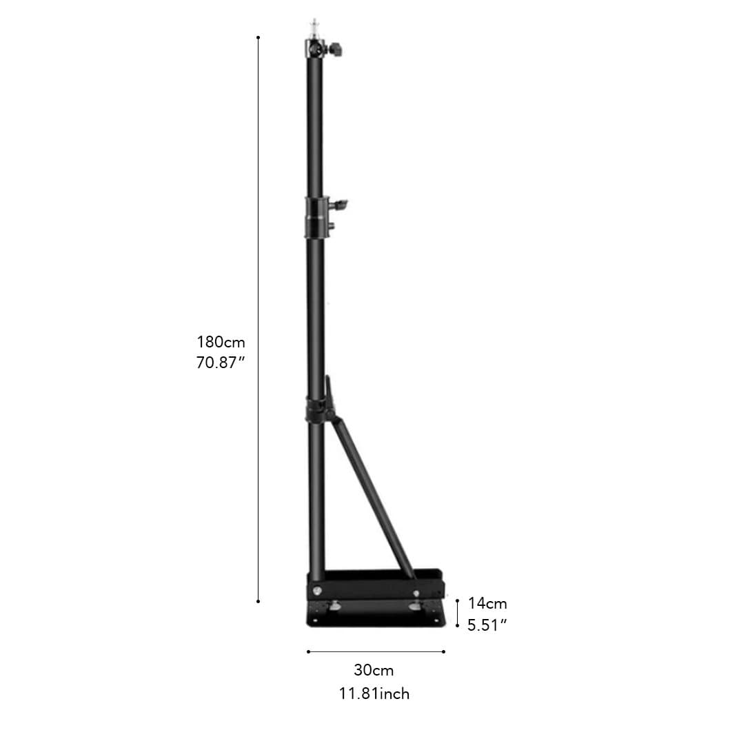Ceiling Wall Mount Boom Arm for Ring Light & Photography Lighting (No Ring Light)
