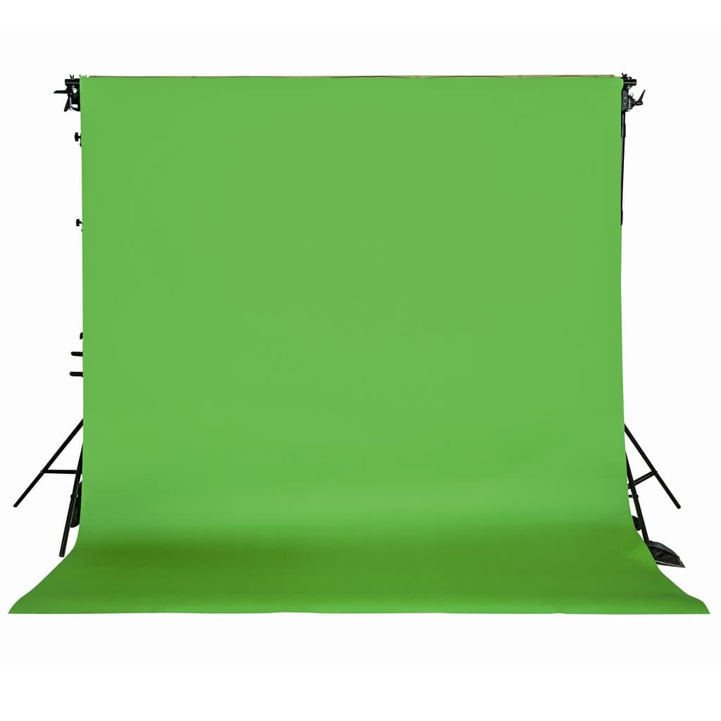 Spectrum Non-Reflective Video Paper Roll Backdrop (2.7 X 10M) - Chroma Key Green Backdrops