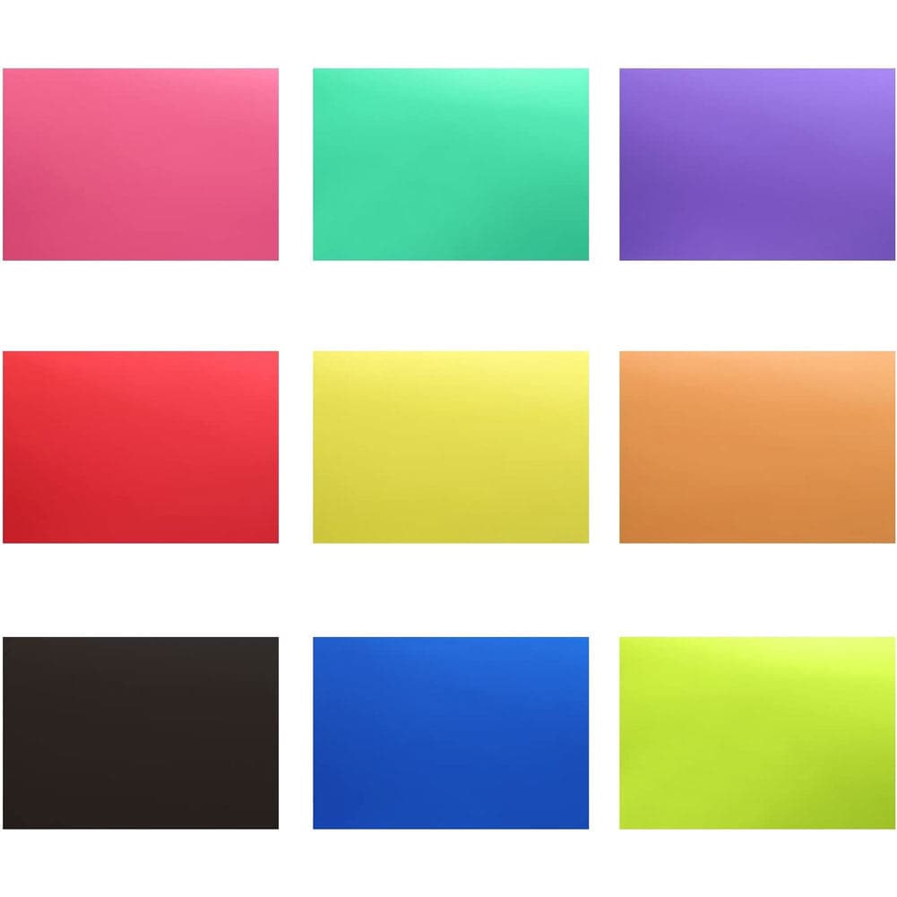 Creative Colour Correction Gel Set for Studio Strobes and LED Panels (30cmx20cm)