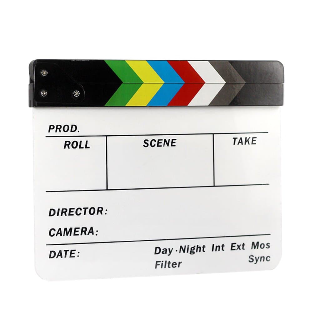 Director’s Filming Production Clap Board