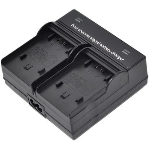 Dual Sony Series NP-F550 NP-F770 NP-F970 Battery Charger
