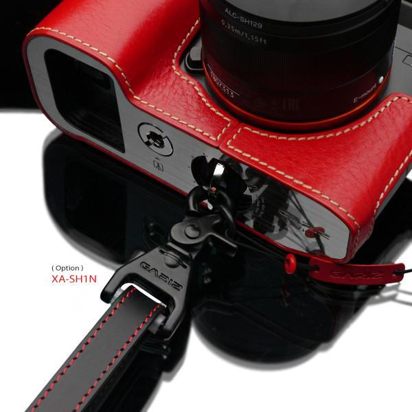 Gariz Red Genuine Leather Adjust Strap XS-CHLSNRB2