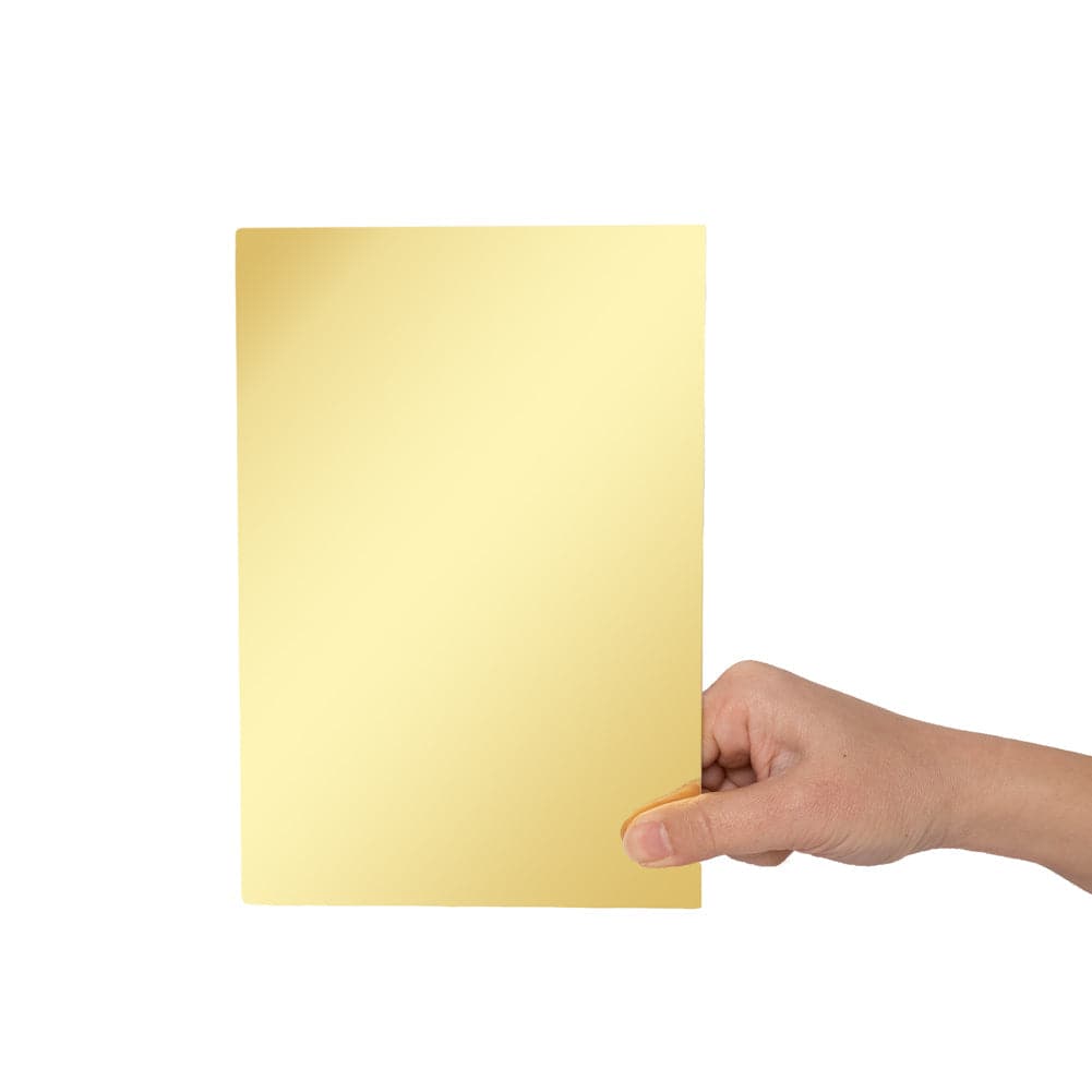 Geometric Acrylic Mirror Styling Props For Photography - Metallic Gold 5 Pack
