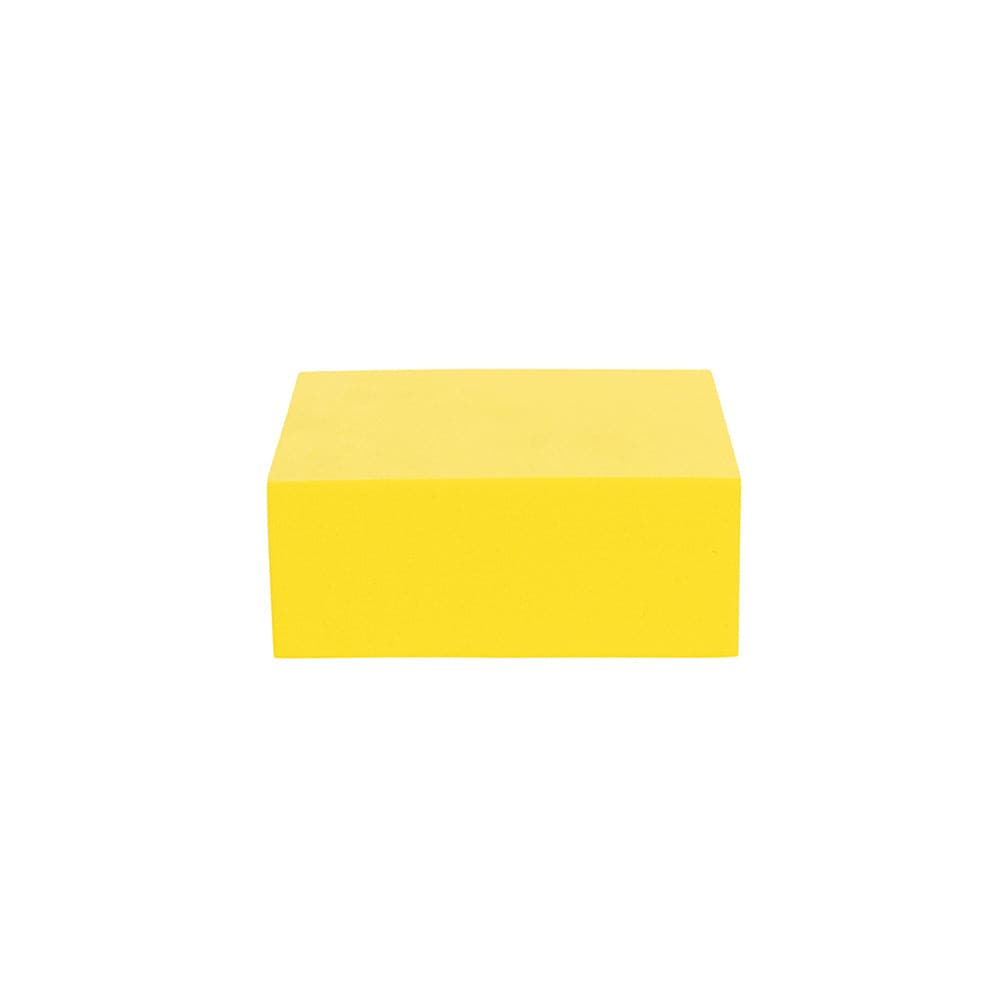 Geometric Foam Styling Props For Photography - Canary Yellow 4 Pack