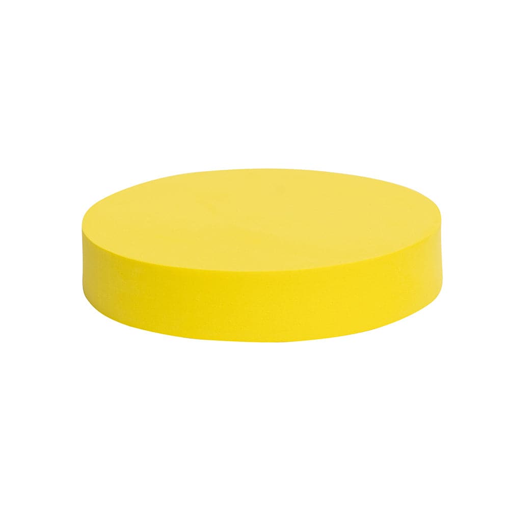 Geometric Foam Styling Props For Photography - Canary Yellow 4 Pack