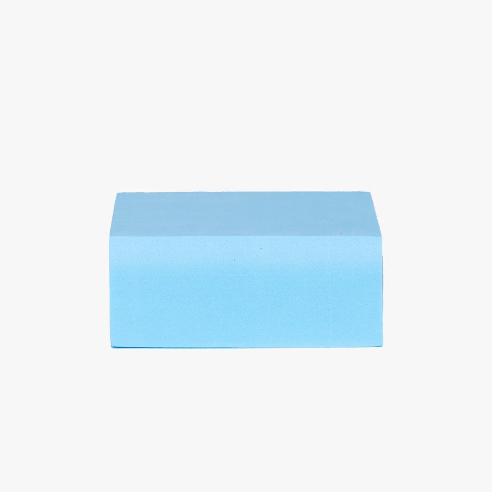 Geometric Foam Styling Props for Photography - Short Square 10cm (Powder Blue)